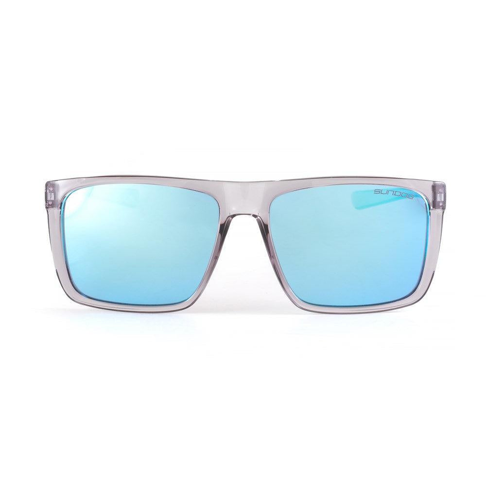Sundog Sonic Shiny Crystal Grey/Grey Icy Blue Revo Lens TrueBlue Sunglasses