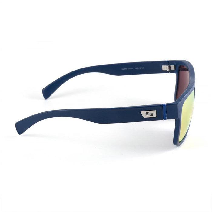 Sundog Swell Matte Dark Navy/Grey Light Orange Mirror Polarized Lens Sunglasses