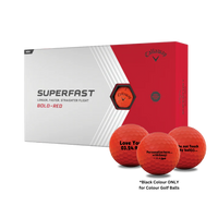 Callaway Superfast Personalized Golf Balls