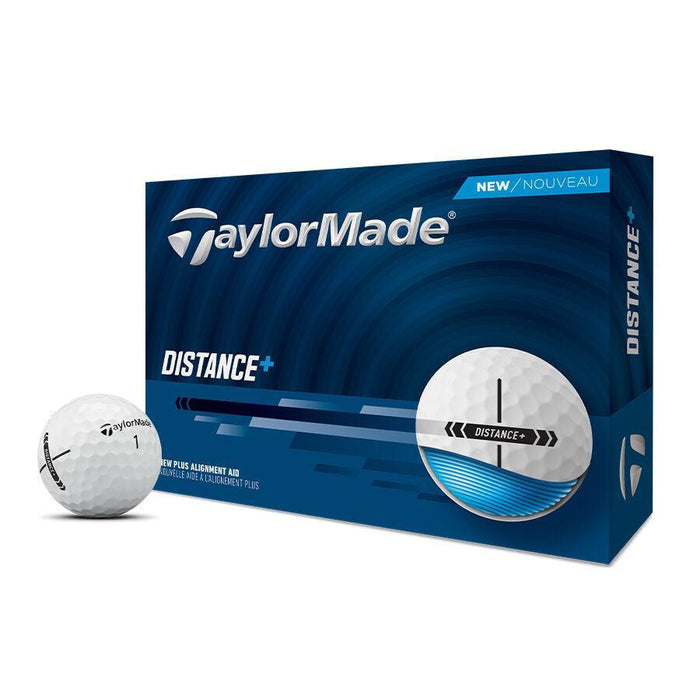 TaylorMade Distance+ Golf Balls - 2025 - 2 Dozen