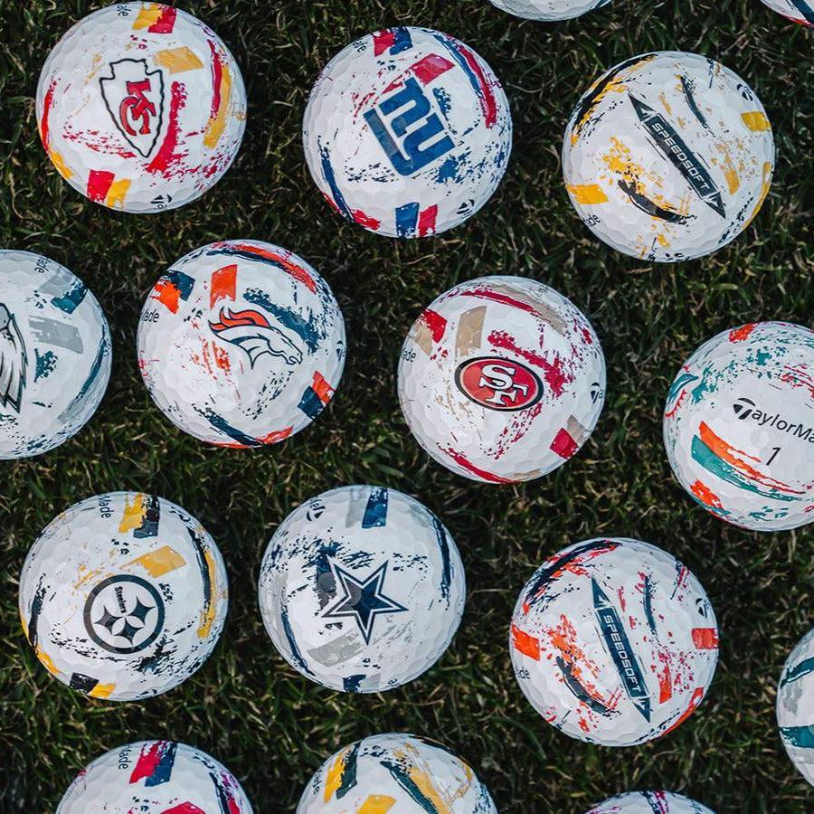 TaylorMade NFL SpeedSoft Ink Golf Balls