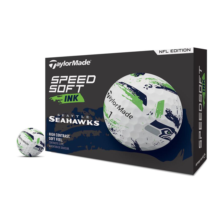 TaylorMade NFL SpeedSoft Ink Golf Balls