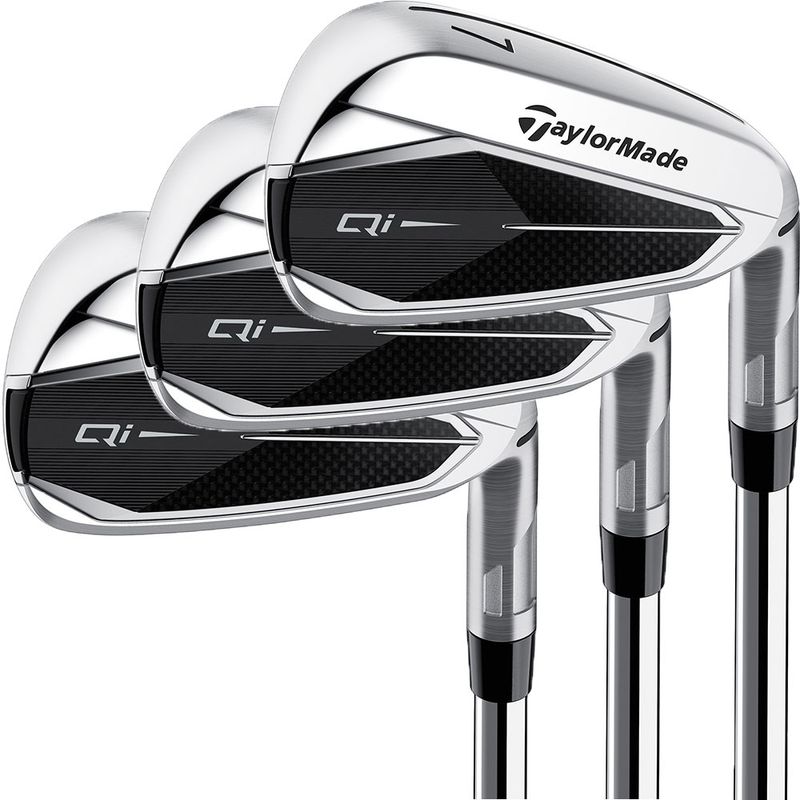 TaylorMade Qi Iron set - 5-PW/AW - LH Regular - Demo Used