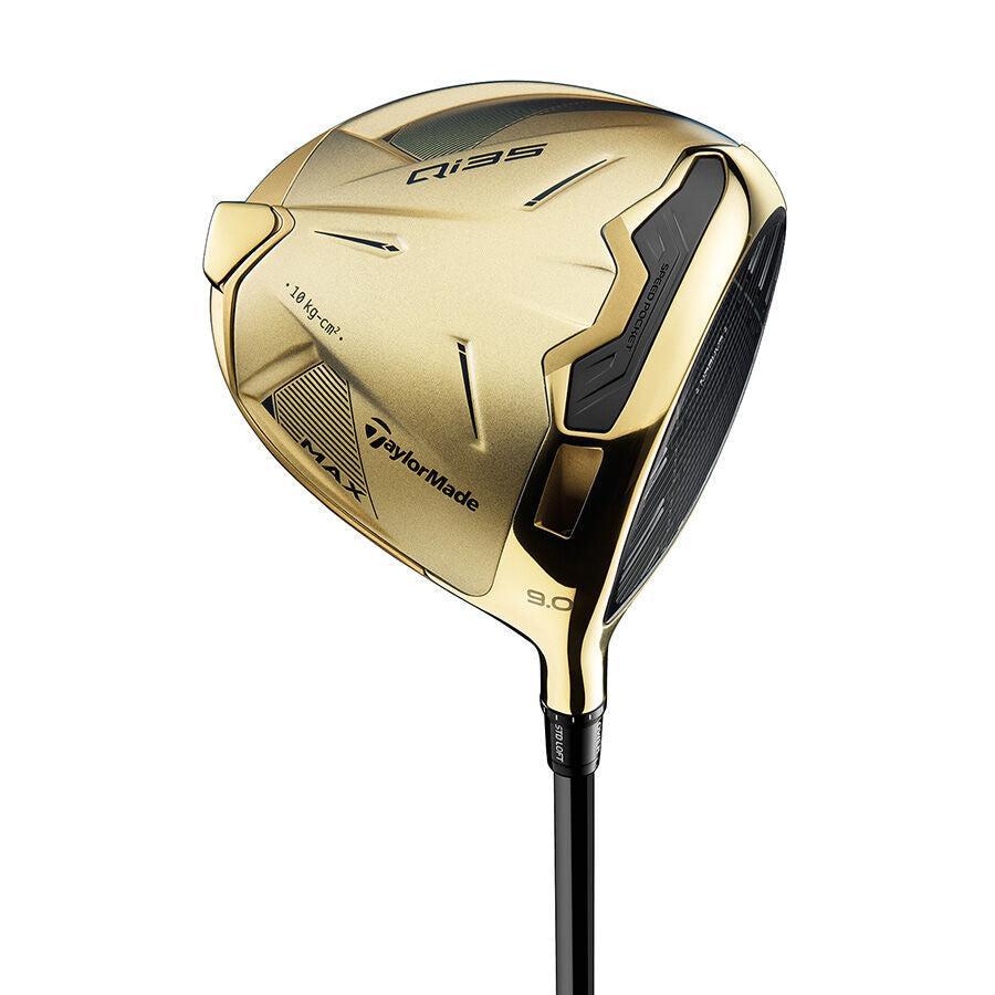 TaylorMade Q i35 MAX 9.0° TaylorMade Qi35 MAX Driver - Designer Series Matte Gold