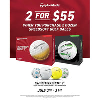 TaylorMade SpeedSoft Golf Balls Double Dozen Promotion