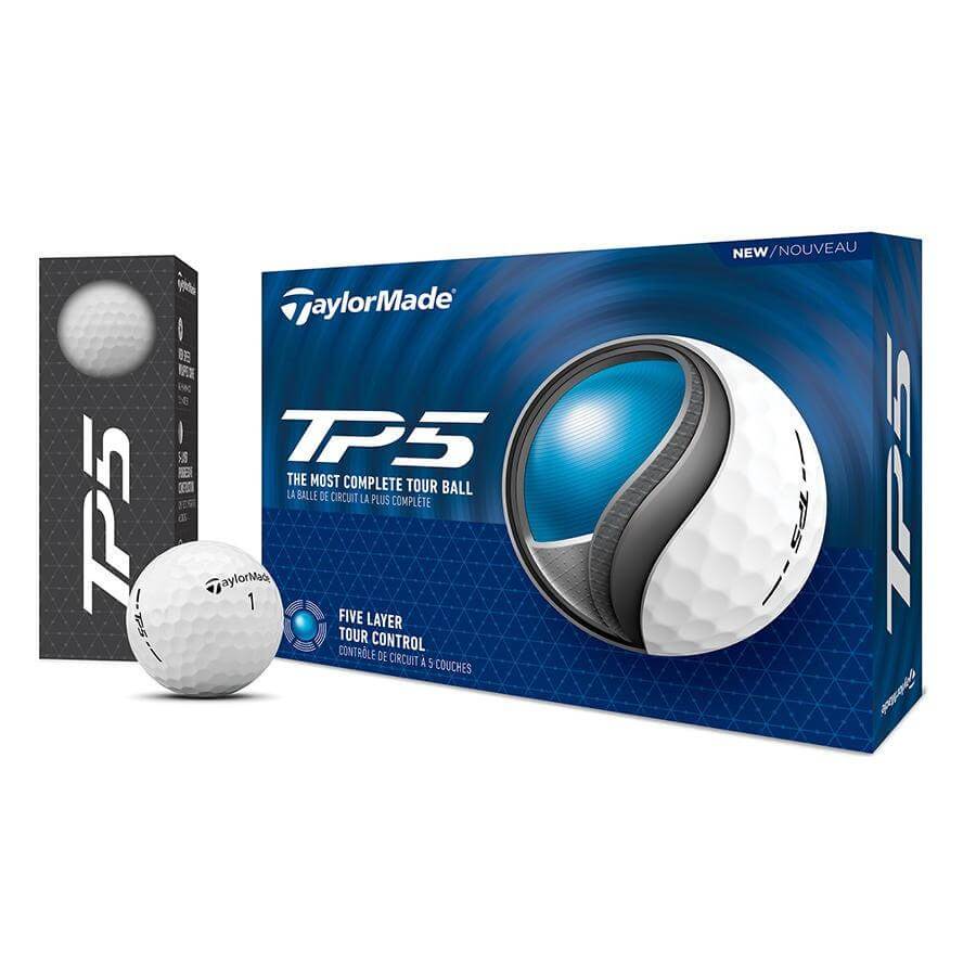 TaylorMade TP5 Golf Balls - Dozen - 2025 - Canadian Pro Shop Online