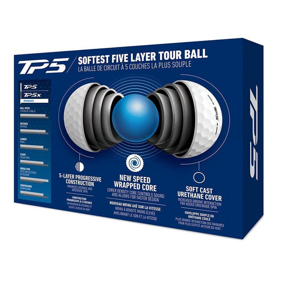 TaylorMade TP5 Golf Balls - Dozen
