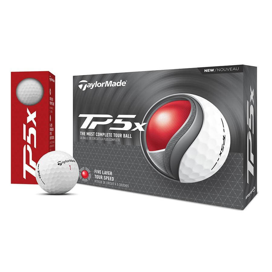 TaylorMade TP5x Golf Balls - Dozen
