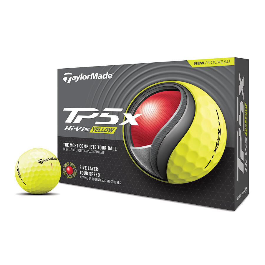 TaylorMade TP5x Golf Balls - Dozen - 2025 | Canadian Pro Shop Online