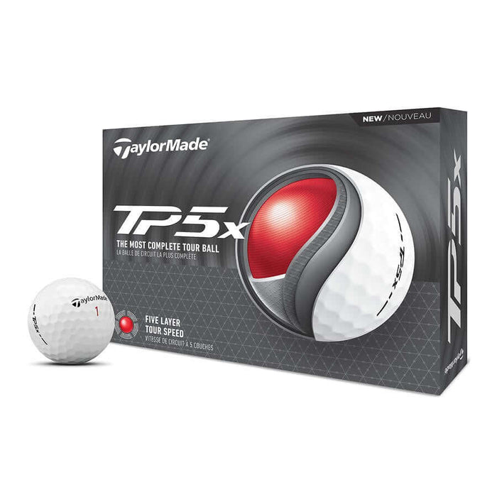 TaylorMade TP5x Golf Balls - Dozen