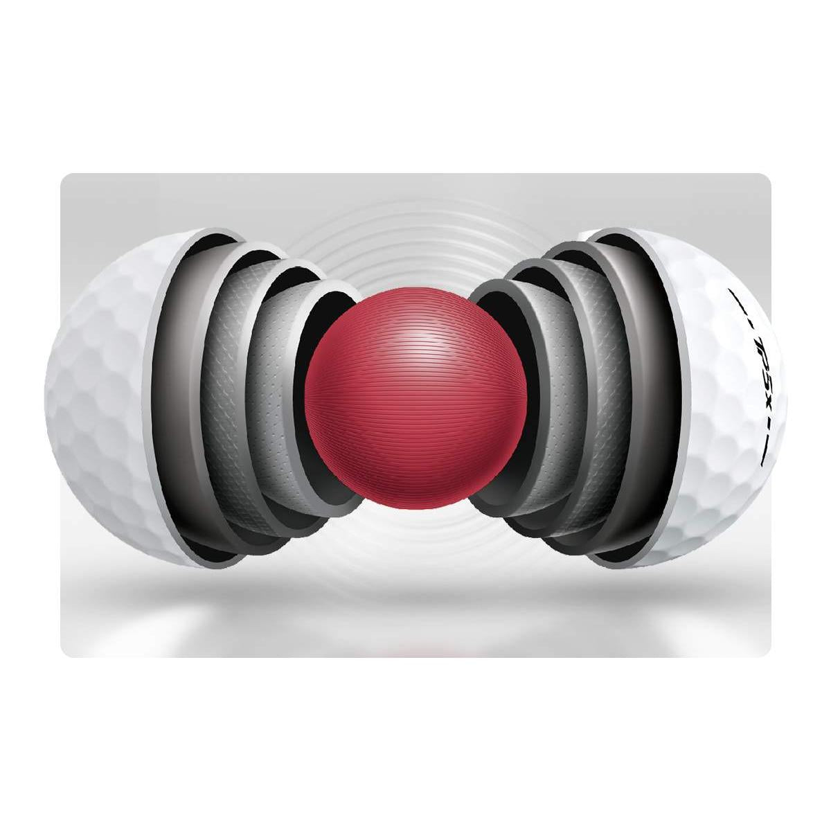 TaylorMade TP5x Team Box - 4-dozen