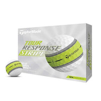 TaylorMade Tour Response Stripe Golf Balls - 6 Dozen Pack