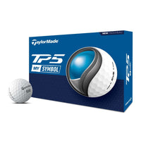 Taylormade TP5 MySymbol Custom Golf Balls - Santa - One Dozen