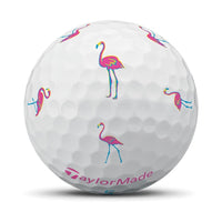 Taylormade TP5/TP5x Flamingo Golf Balls - One Dozen