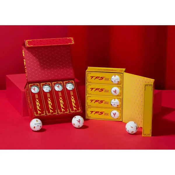 Taylormade TP5/TP5x Lunar New Year Golf Balls - One Dozen