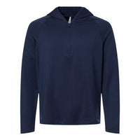Team 365 Men's Qualify Quarter-Zip Hooded Pullover