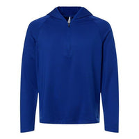 Team 365 Men's Qualify Quarter-Zip Hooded Pullover
