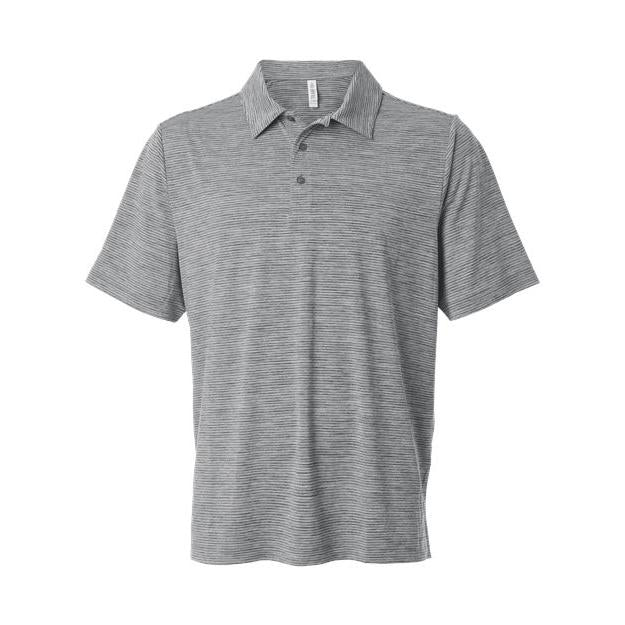 Team 365 Men's Relay Heathered Stripe Polo