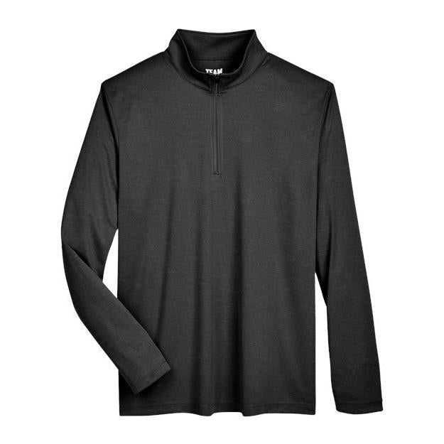 Team 365 Men's Zone Sonic Heather Performance Quarter-Zip Pullover