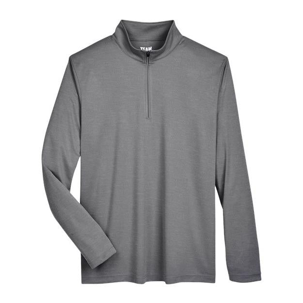 Team 365 Men's Zone Sonic Heather Performance Quarter-Zip Pullover