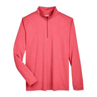 Team 365 Men's Zone Sonic Heather Performance Quarter-Zip Pullover