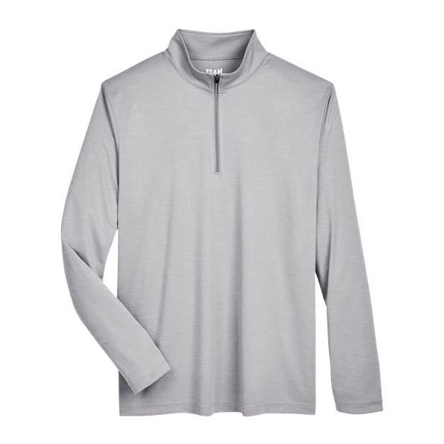 Team 365 Men's Zone Sonic Heather Performance Quarter-Zip Pullover