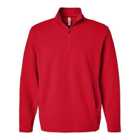 Team 365 Unisex Squad Cadet Quarter-Zip Tech Fleece Pullover