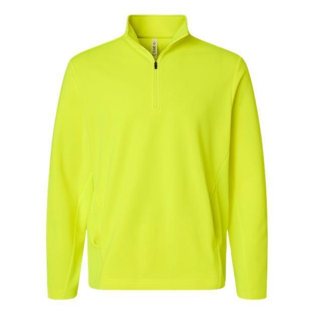 Team 365 Unisex Squad Cadet Quarter-Zip Tech Fleece Pullover