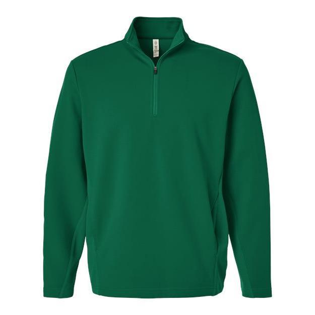 Team 365 Unisex Squad Cadet Quarter-Zip Tech Fleece Pullover