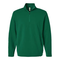 Team 365 Unisex Squad Cadet Quarter-Zip Tech Fleece Pullover