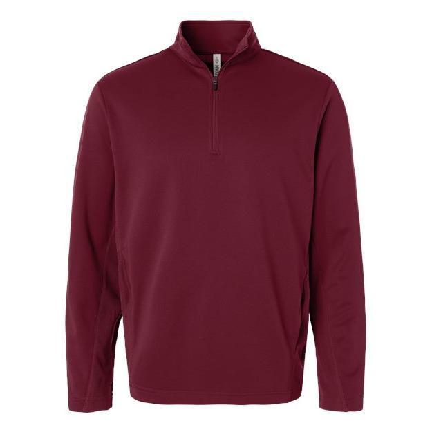 Team 365 Unisex Squad Cadet Quarter-Zip Tech Fleece Pullover