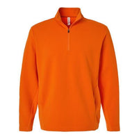 Team 365 Unisex Squad Cadet Quarter-Zip Tech Fleece Pullover