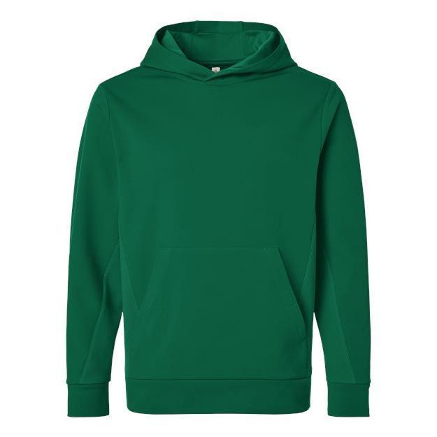 Team 365 Unisex Squad Hooded Tech Fleece Pullover