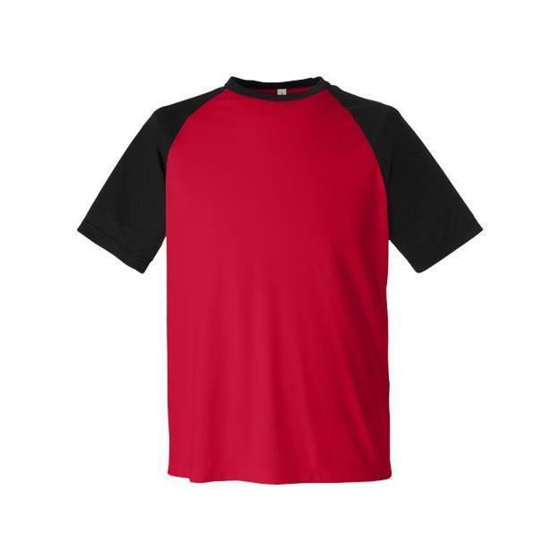 Team 365 Unisex Zone Colorblock Raglan T-Shirt