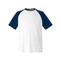 Team 365 Unisex Zone Colorblock Raglan T-Shirt