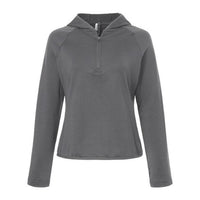 Team 365 Women's Qualify Quarter-Zip Hooded Pullover
