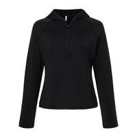 Team 365 Women's Qualify Quarter-Zip Hooded Pullover