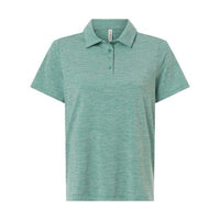 Team 365 Women's Relay Heathered Stripe Polo