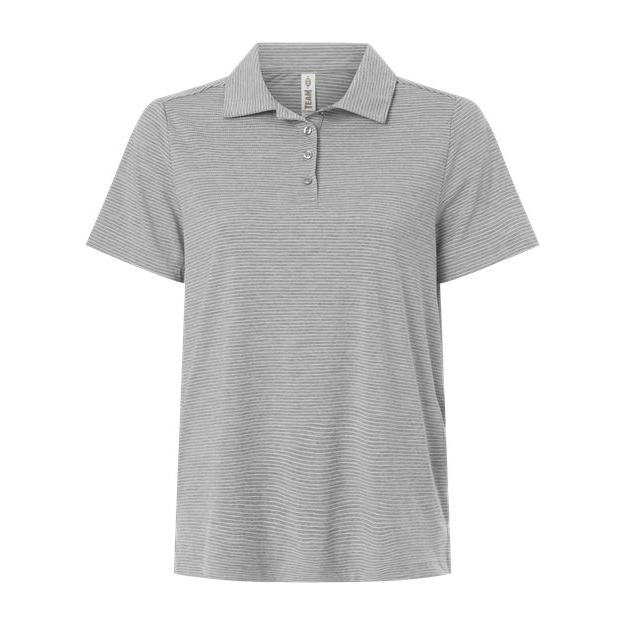 Team 365 Women's Relay Heathered Stripe Polo