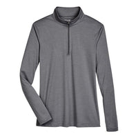 Team 365 Women's Zone Sonic Heather Performance Quarter-Zip Pullover