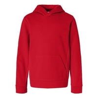 Team 365 Youth Squad Hooded Tech Fleece Pullover
