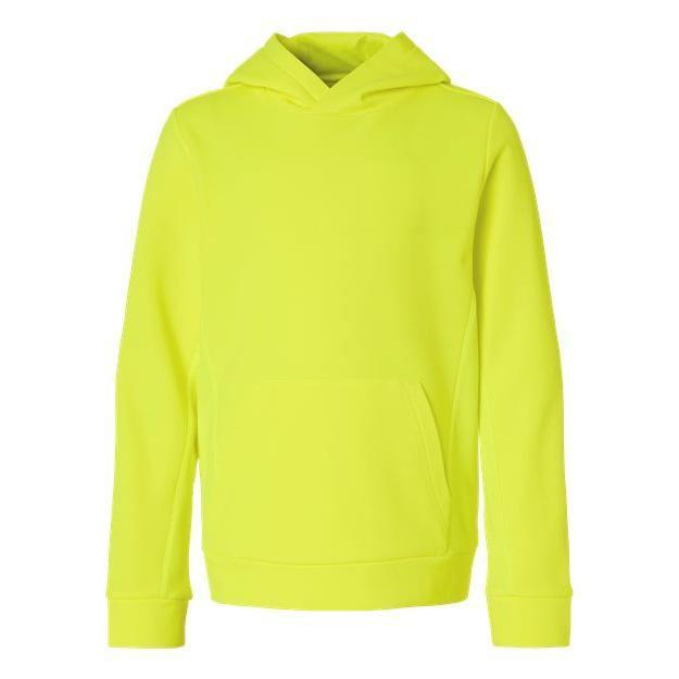Team 365 Youth Squad Hooded Tech Fleece Pullover