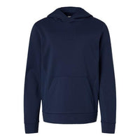 Team 365 Youth Squad Hooded Tech Fleece Pullover