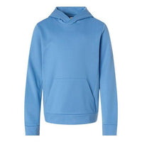 Team 365 Youth Squad Hooded Tech Fleece Pullover