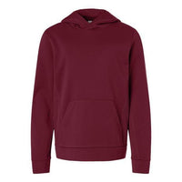 Team 365 Youth Squad Hooded Tech Fleece Pullover