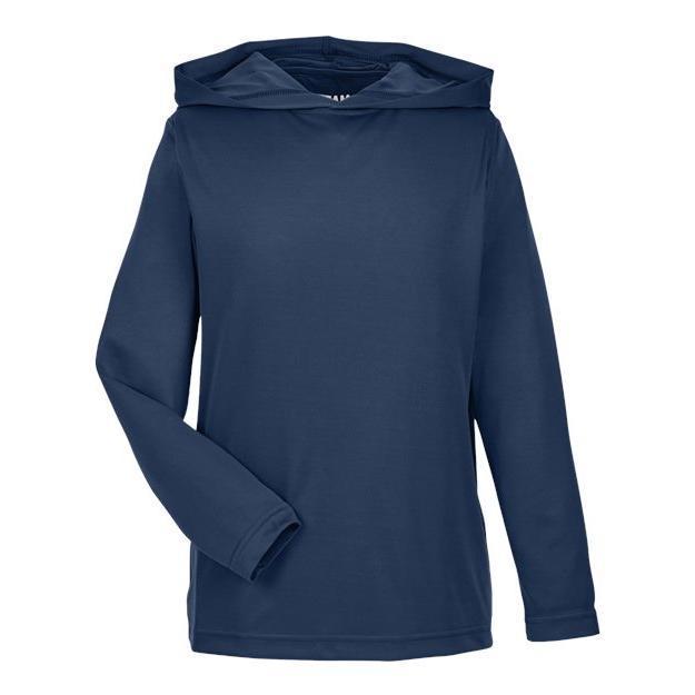 Team 365 Youth Zone Performance Hooded Long Sleeve T-Shirt