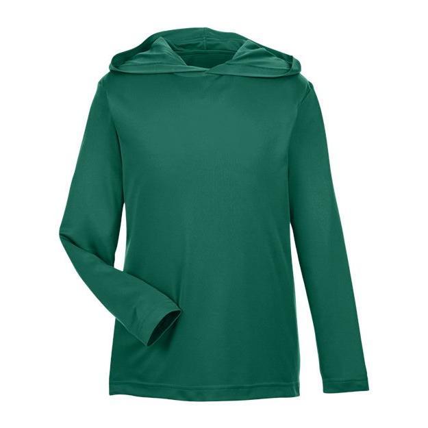 Team 365 Youth Zone Performance Hooded Long Sleeve T-Shirt