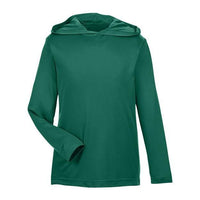 Team 365 Youth Zone Performance Hooded Long Sleeve T-Shirt
