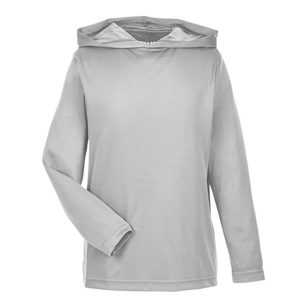 Team 365 Youth Zone Performance Hooded Long Sleeve T-Shirt