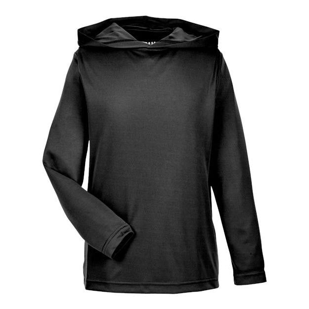 Team 365 Youth Zone Performance Hooded Long Sleeve T-Shirt